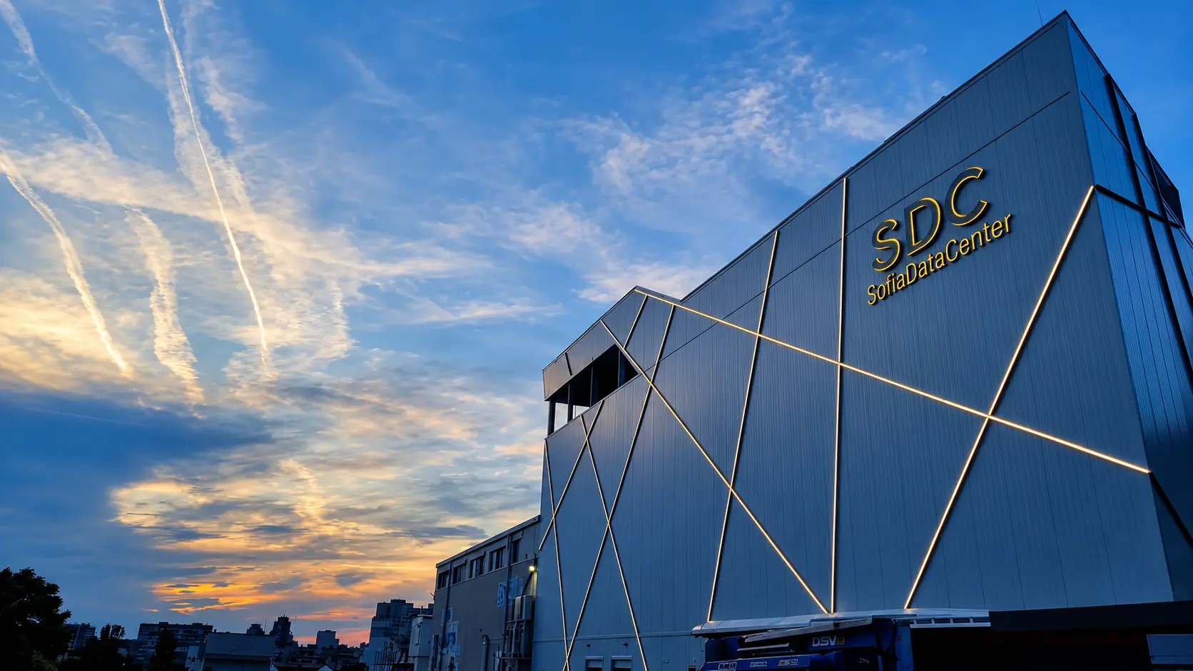 The SDC datacenter building in Sofia, Bulgaria